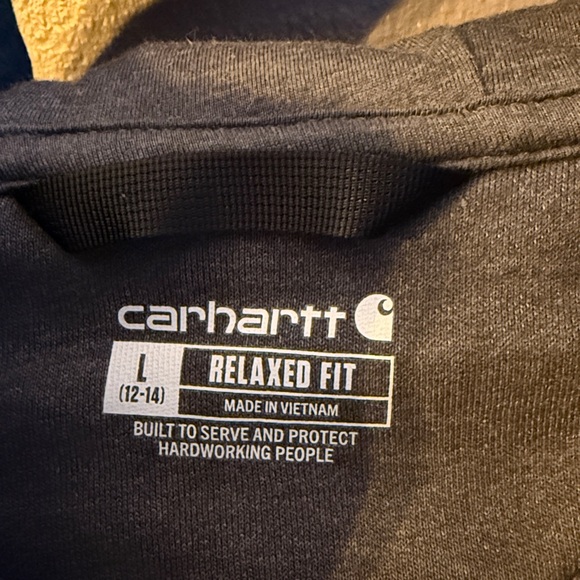 Carhartt Women’s Charcoal Zip-Up Hoodie - Picture 2 of 5